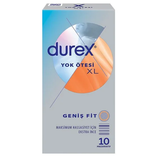 Durex Yok Ötesi XL 10'lu Prezervatif