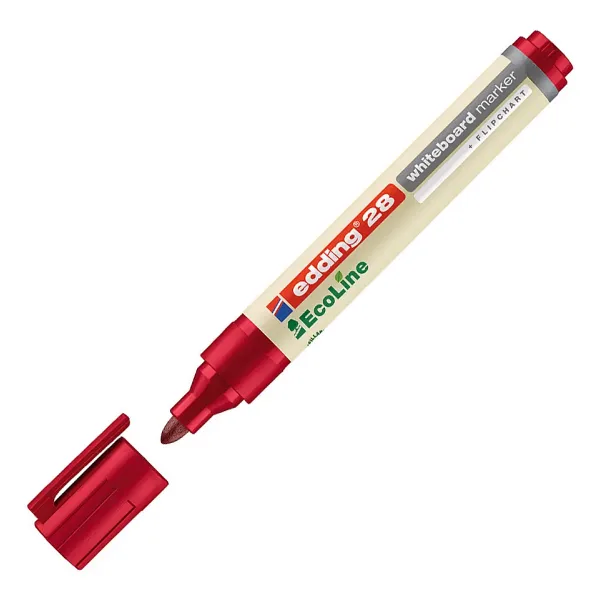 Edding 28 Ecoline Kırmızı Tahta Kalemi