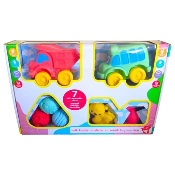 ERPA Erpa Oyuncak Yumuşak Vinil Seti 7'li 661624