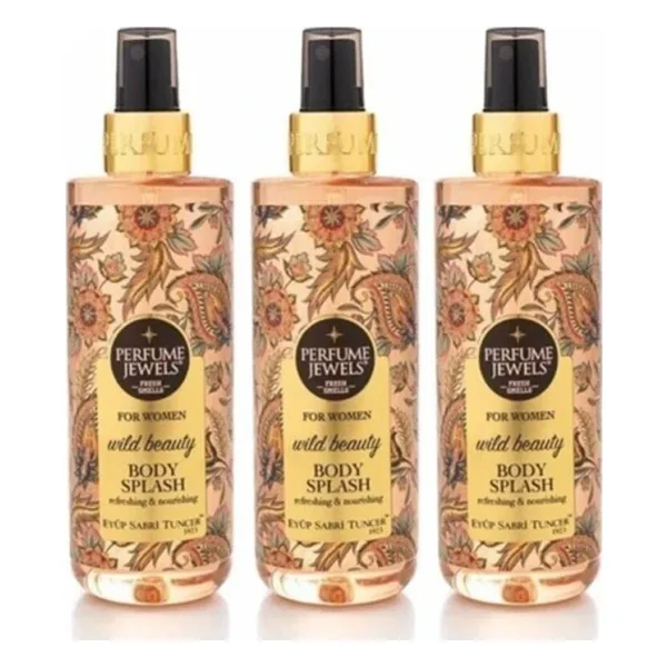 Eyüp Sabri Tuncer Pj Body Splash Wild Beauty 250 ml 3' lü Paket