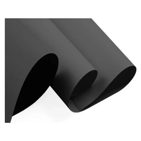 Fon Kartonu 50X70 Siyah 160 Gr Rulo Şeklinde - 5 Adet
