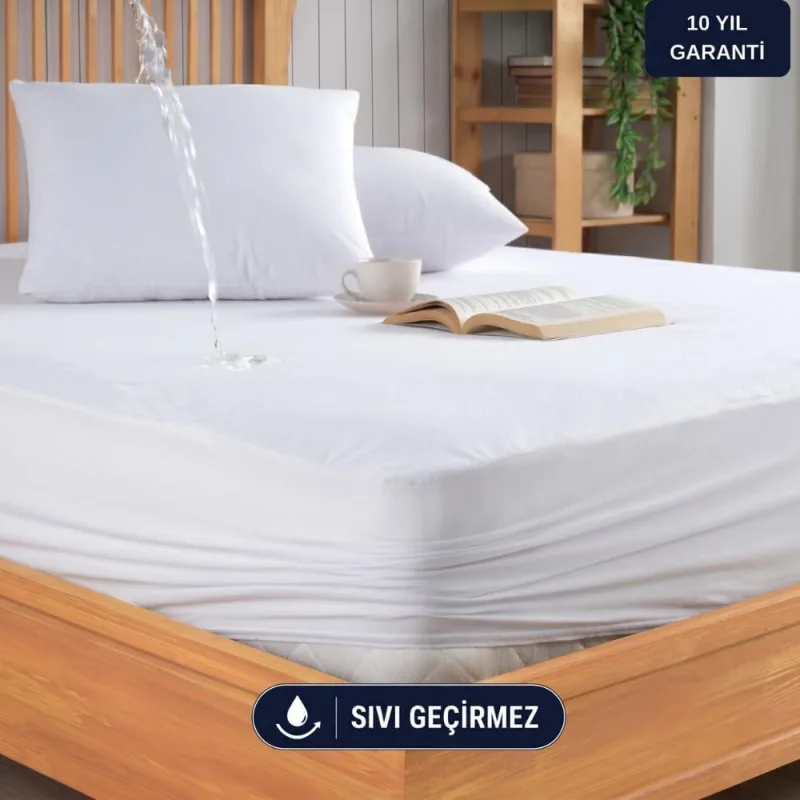 Formeya Mikrofiber Fitted Sıvı Geçirmez Alez - Tek-Çift Kişilik Alez- Yatak Koruyucu Çarşaf 90x190