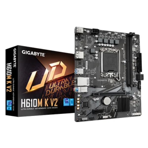 Gigabyte H610M K V2 Intel LGA1700 DDR5 Micro ATX Anakart