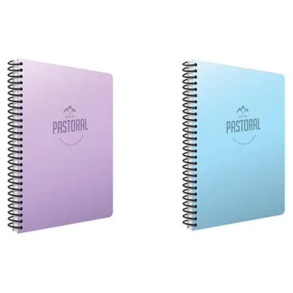 Gıpta Pastoral 72 Yp. A4 Spiralli Pp. Kapak Defter Seti Çizgili 2'li