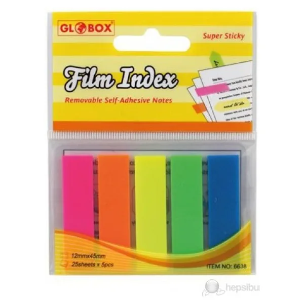 Globox 5 X 12 X 45 mm Film İndex