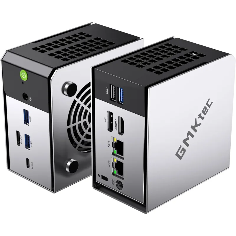 GMKtec M8 AMD Ryzen 5 Pro 6650H İşlemci, 16GB DDR5 RAM, 1TB SSD, 2x2.5G Ethernet Win 11 PRO Mini PC