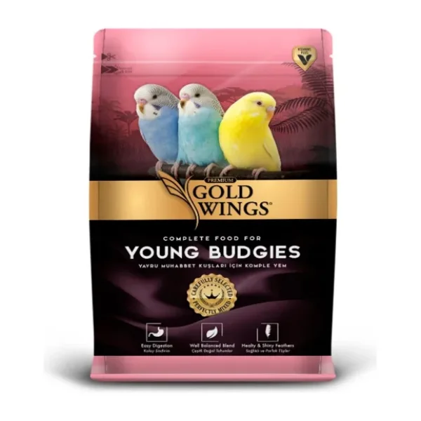 Gold Wings Premium 1 kg Yavru Muhabbet Kuşu Yemi