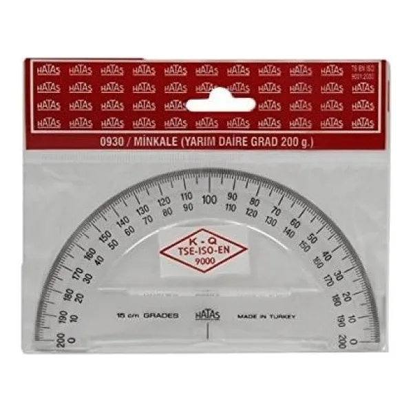 Hatas Minkale İletki Yarım Daire Grad 200g 15cm