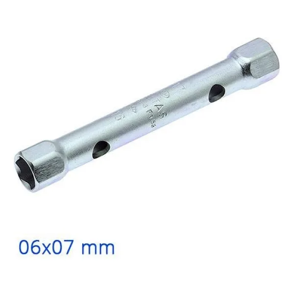 İzeltaş Kovan Anahtar İki Ağız 06X07 Mm