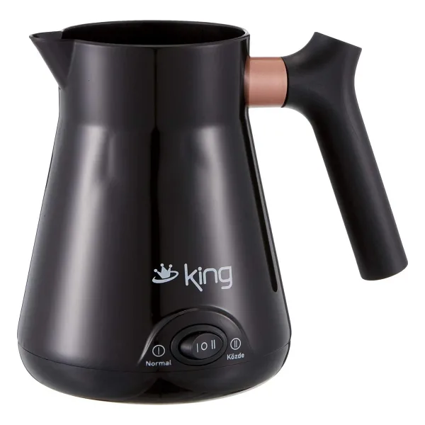King K 446 Keyifli Siyah Elektrikli Cezve