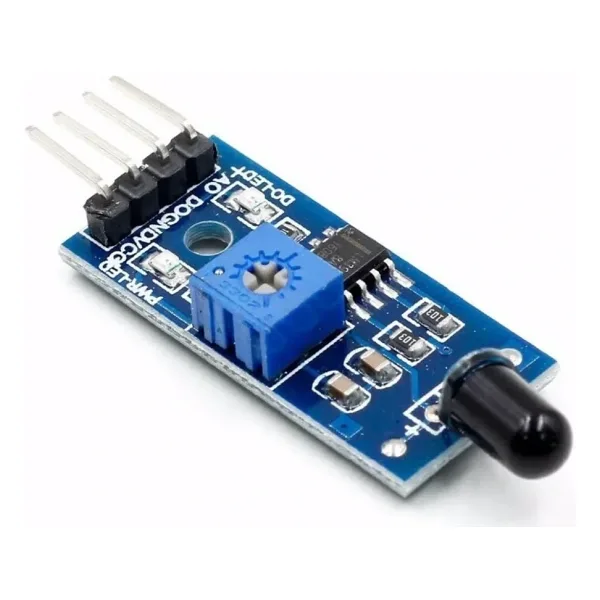 Kızılötesi Ateş Alev Algılama Sensör Modülü 4 Pin