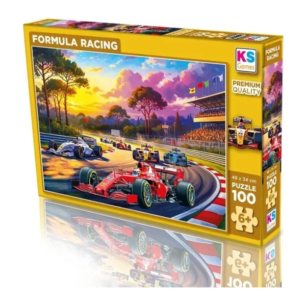 KS Games Formula Racing 100 Parça Puzzle 31505