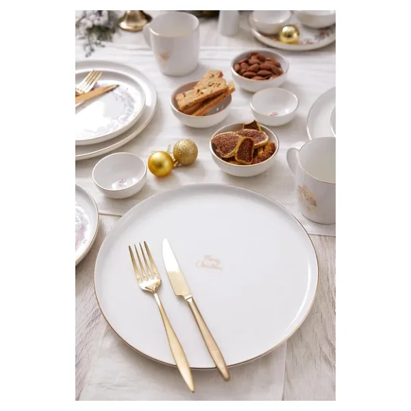 Kütahya Porselen Bone Joy 4 Parça 27 cm Servis Takımı