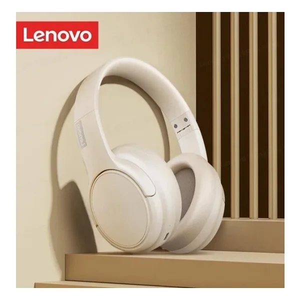 Lenovo Thinkplus TH20 Beyaz Kulak Üstü Bluetooth Kulaklık