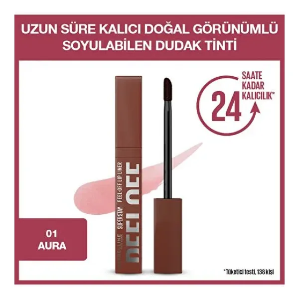 Maybelline New York Super Stay Peel Off Soyulabilen Dudak Tinti