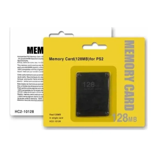 MEMORY Playstation 2 Card 128mb Ps2 Hafıza Kartı Ps2 Card