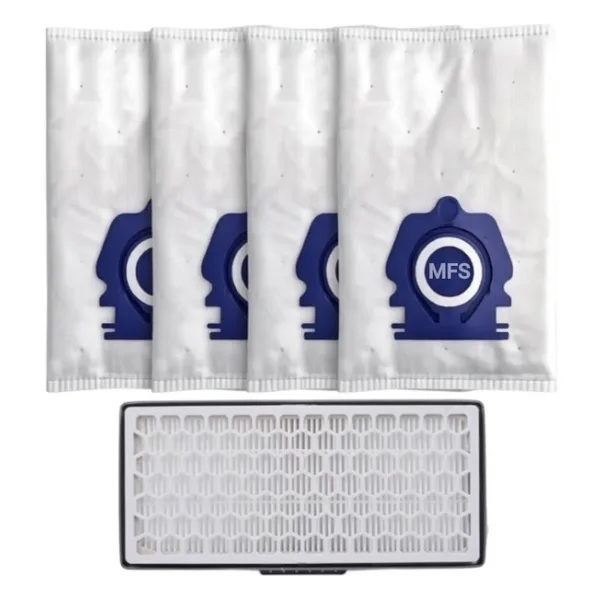 MFS Miele Uyumlu Guard M1 / L1 Comfort 4 Adet Bez Toz Torbası ve Hepa Filtre Seti