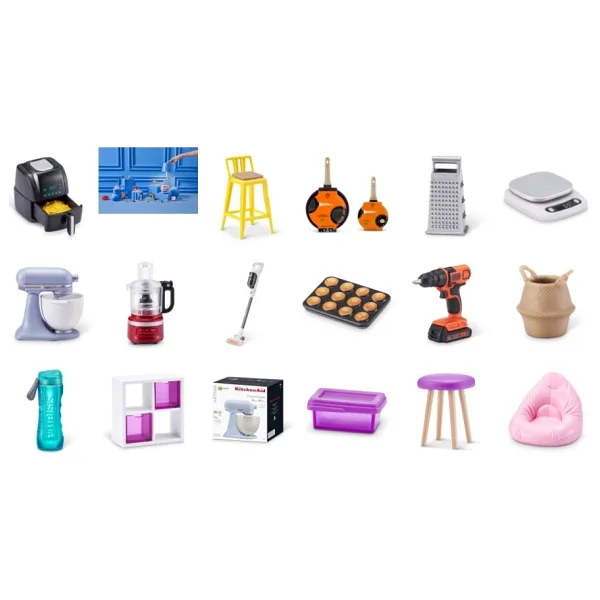 Mini Brands Mini Home S1 Sürpriz Paket 77555 MNH00000