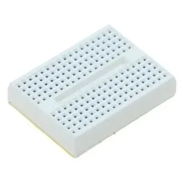Mini Breadboard Beyaz Yapışkanlı 170 Pin 1 Adet