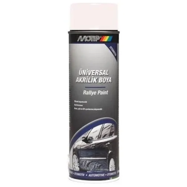 Motip Universal Parlak Beyaz Akrilik Boya 500Ml Made İn Holland