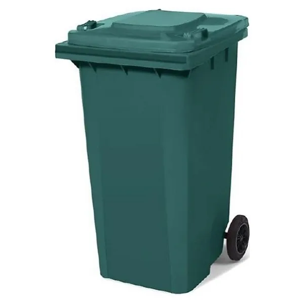 Nemkar Çöp Konteyneri 120 Litre Yeşil