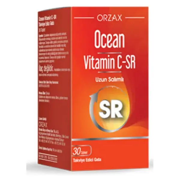 Ocean Vitamin C SR 500 mg 30 Tablet