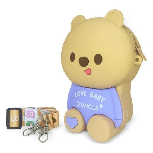 Ogi Mogi Toys Silikon Minik Ayı Omuz Çantası