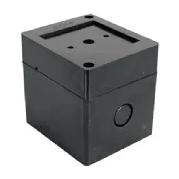 Opaş 65x75x70 Ip 54 Mini Tip Siyah Şalter Kutusu