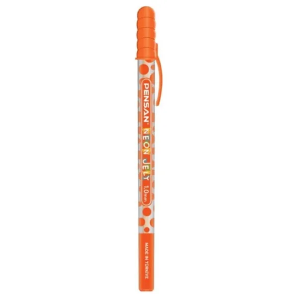 Pensan Jely Neon Turuncu 1.0 mm Jel Kalem