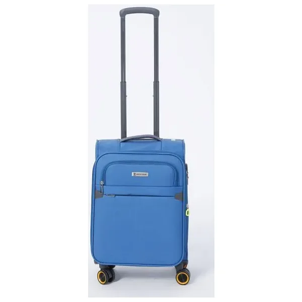Pierre Cardin 04PC6000-03 Kumaş Mavi Kabin Boy Valiz