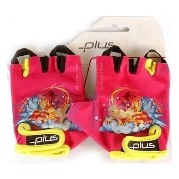 Plus Pricess Pembe Kız Çocuk Eldiveni L Beden