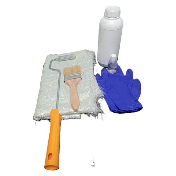 Polyester Tamir Fiber Reçine Tekne Tamiri Seti 1Kg
