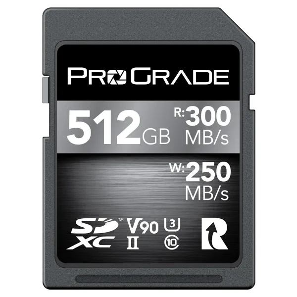 ProGrade Digital SDXC UHS-II V90 U3 512 GB Hafıza Kartı