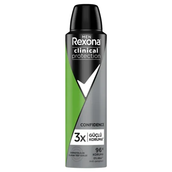 Rexona Men Clinical Protection Confidence 150 ml Erkek Deodorant