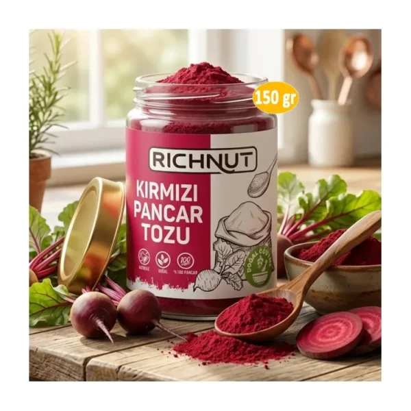Richnut Kırmızı Pancar Tozu 150 gr