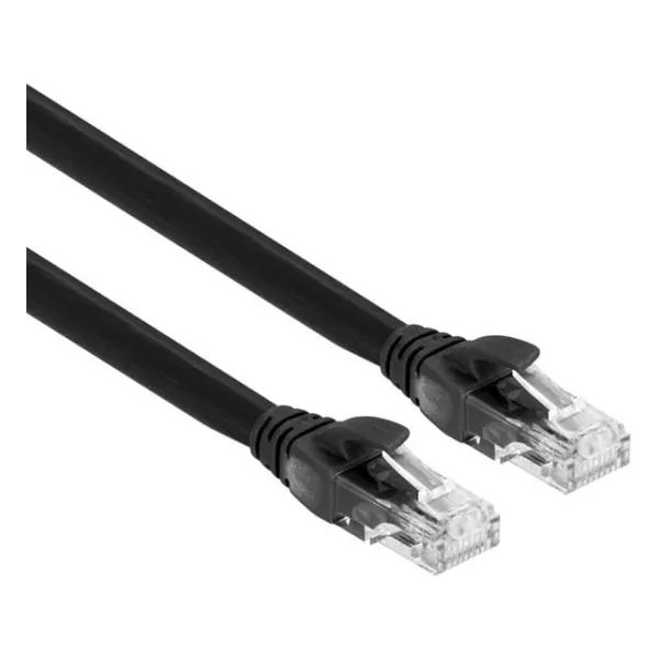 S-link SL-CAT6030BK UTP 30 cm Siyah CAT6 Patch Kablo