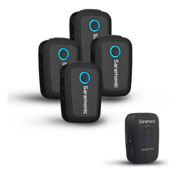 Saramonic Blink 500 T4 4'lü Kablosuz Yaka Mikrofonu