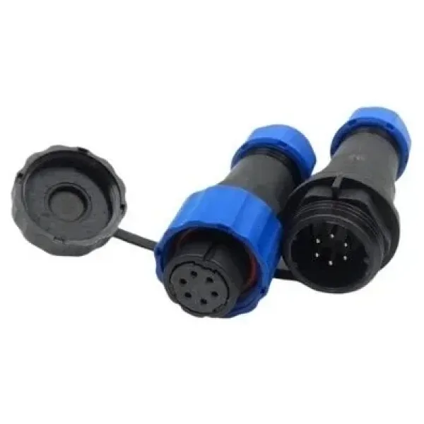 SD16 6 Pin 16mm Su Geçirmez Konnektör Takımı