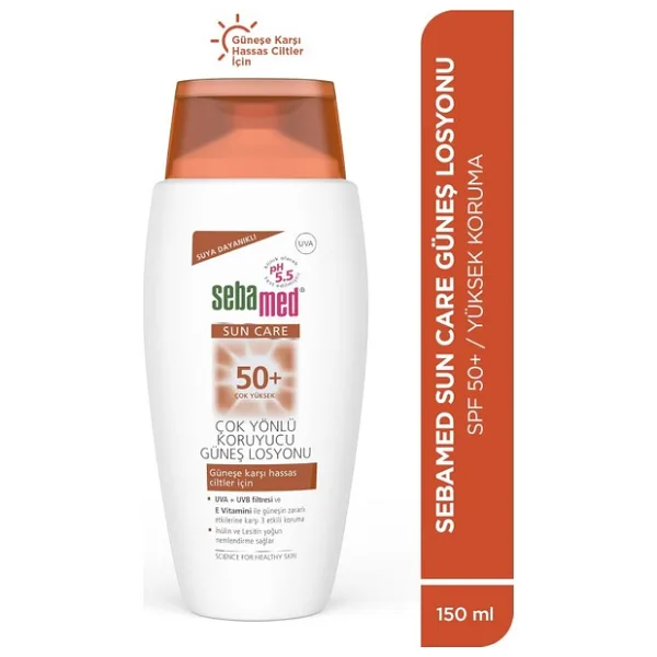 Sebamed Sun Care Spf 50+ Uva/uvb Filtresi ve E Vitamini Üçlü Yüksek Koruma Çok Yönlü Güneş