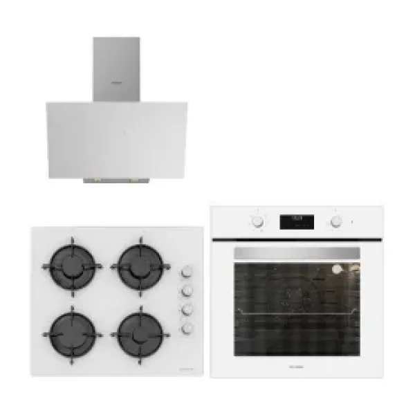 Sılverlıne Ankastre Set Beyaz (BO6502W02-CS5349W01-3481)