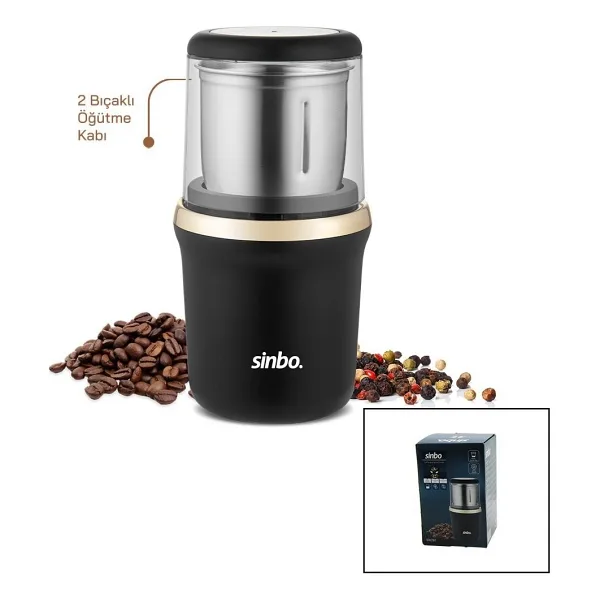 Sinbo SCM-2997 Gold Baharat ve Kahve Öğütücü