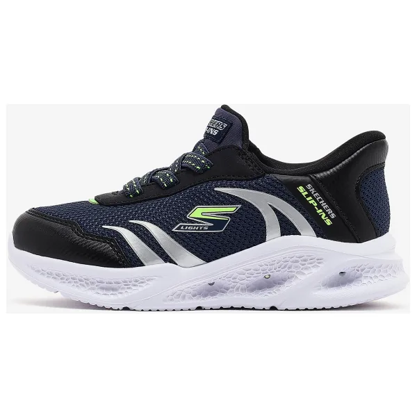 Skechers Meteor-Lights Brisk-Beams 403848N Bebek Spor Ayakkabı