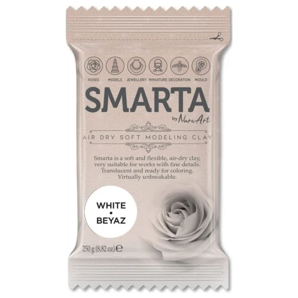 Smarta 250 gr Beyaz Modelleme Hamuru