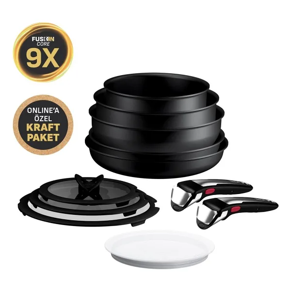 Tefal Ingenio Experience Fusion Core 9X 11 Parça Tava ve Tencere Seti