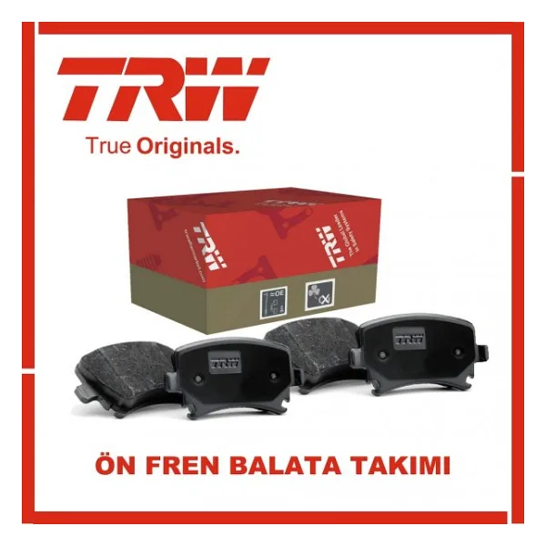Toyota Corolla 1.6 2013-2018 TRW Ön Fren Balatası