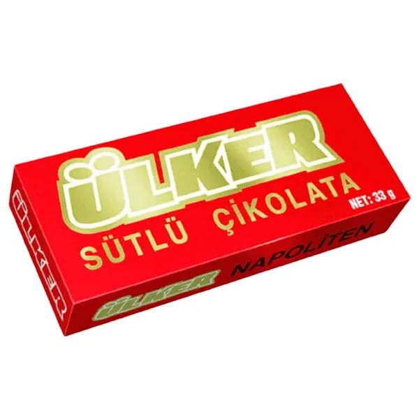 Ülker Napoliten Sütlü Çikolata 33 gr