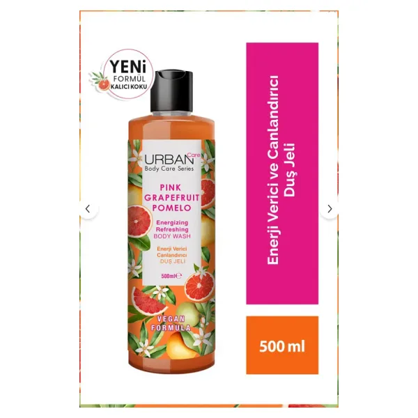 Urban Care Pink Graperfruit & Pomelo Nemlendirici Duş Jeli 500 ml