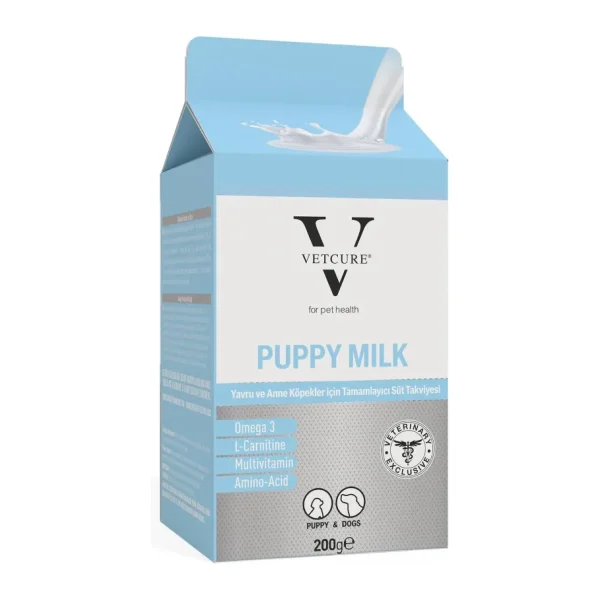 Vetcure Puppy Milk 200 gr Yavru ve Anne Köpek için Süt Tozu