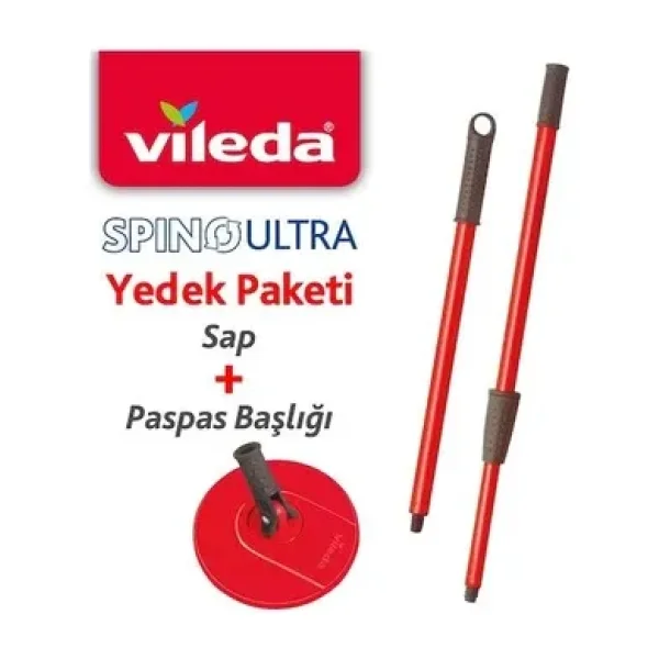 Vileda Spino Yedek Sopa + Başlık
