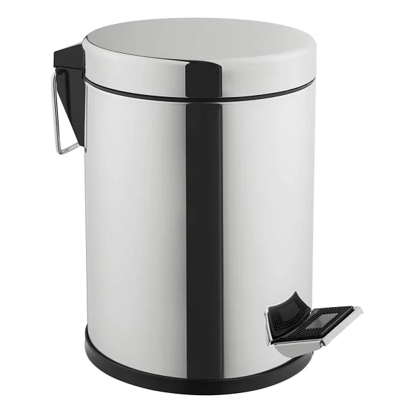 VitrA A44054 Arkitekta 3 lt Krom Çöp Kovası